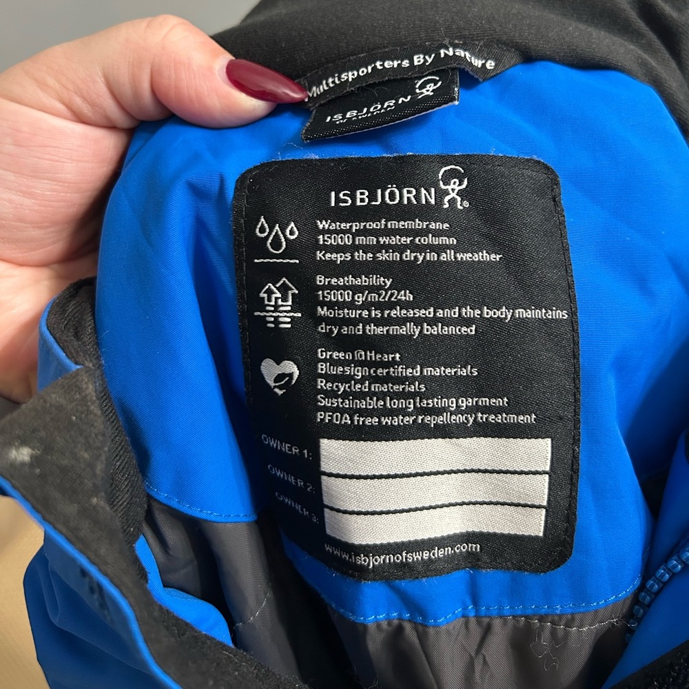 Isbjörn of sweden hardshell winter jacket kids jacket detachable hood - Picture 7 of 14